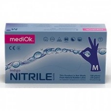 Перчатки MEDIOK Nitrile Indigo(фиолетовые)  50 пар