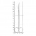 Ножницы DEAN, 17,5см, двойной изгиб, зубчатая поверхность /19-9*/000-461