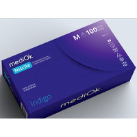 Перчатки MEDIOK Nitrile Indigo(фиолетовые)  50 пар